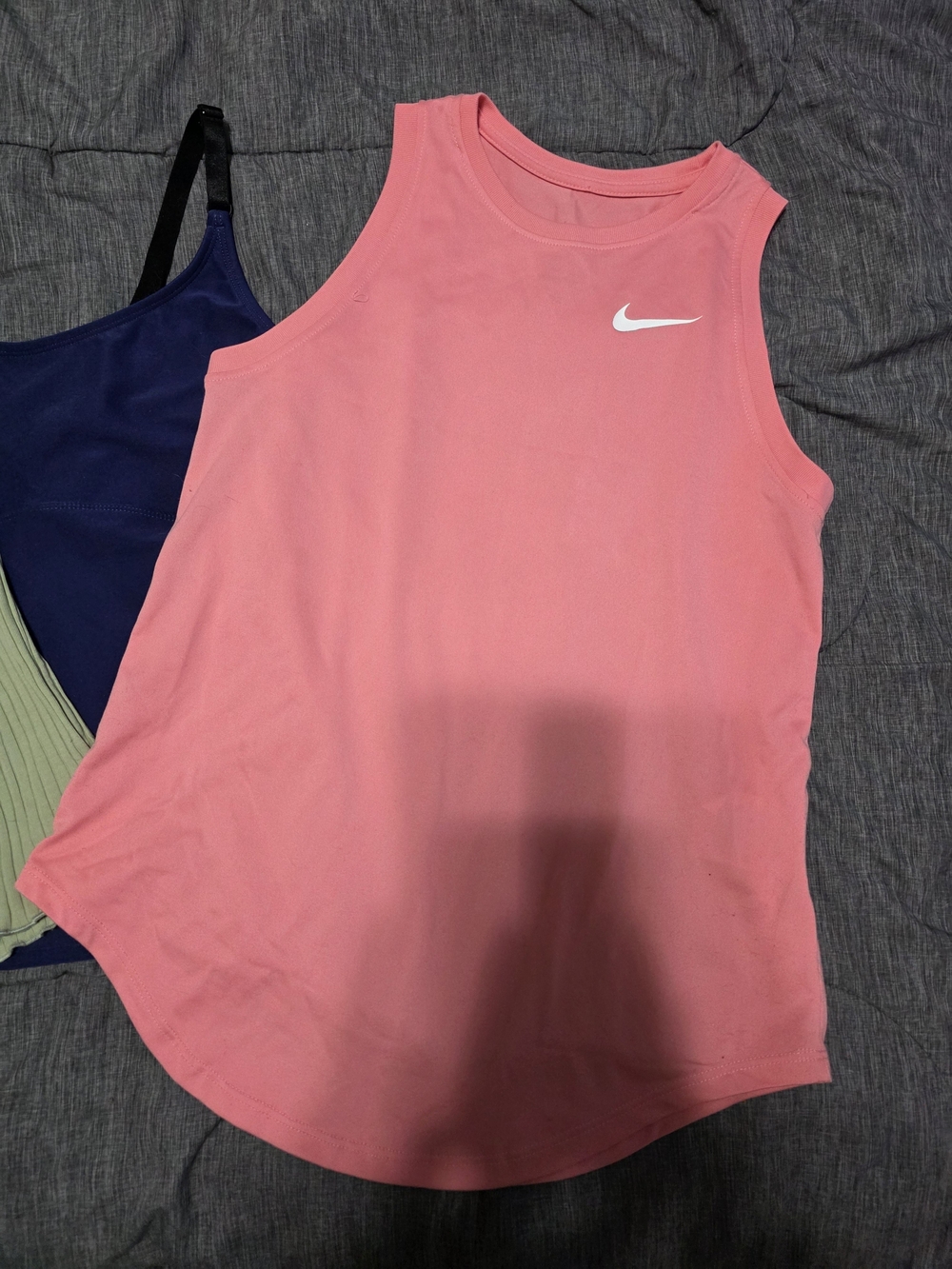 Nike Pink Sleeveless Muscle Tank Top